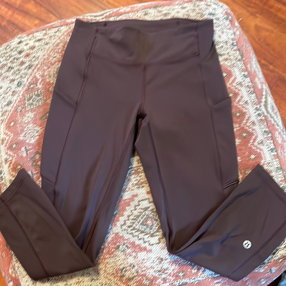 Lululemon Brown Capri leggings
